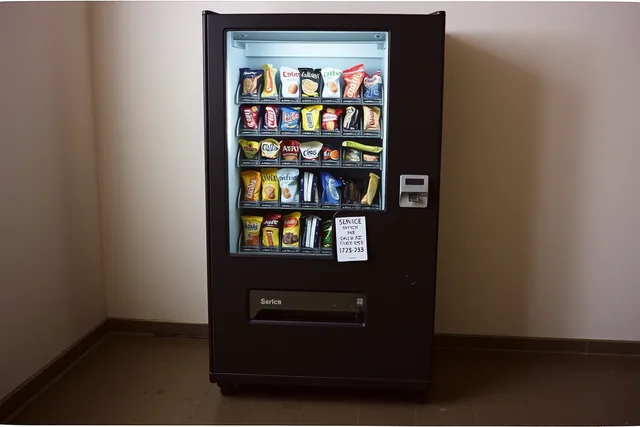 Vending machine front with a fault sticker and service number. The honest guide to vending operators, 2027 edition